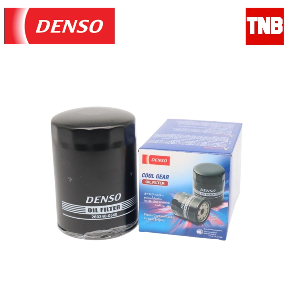 Denso กรองน้ำมันเครื่อง Toyota Hilux 2L, 3L, 5L, Tiger ไทเกอร์ 90915-TD004 รหัสสินค้า 260340-0540