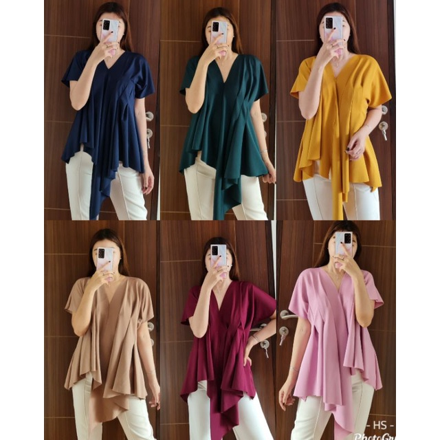 JESKA SCUBA PREMIUM BLOUSE / SCUBA BLOUSE / SCUBA TOP / SCUBA TOP