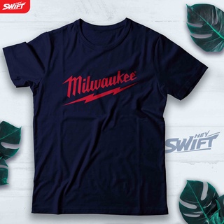 [S-5XL]เสื้อยืด พิมพ์ลาย Milwaukee DISTRO