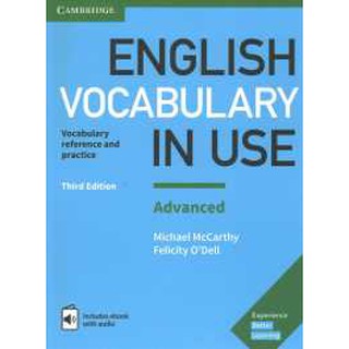 DKTODAY หนังสือ ENGLISH VOCAB.IN USE ADVNACED + ANS+EBOOK(3ED)