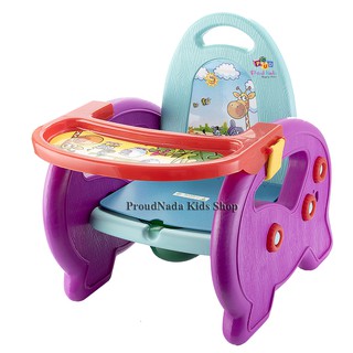 ProudNada Toys เก้าอี้กระโถน เก้าอี้ฝึกนั่ง ถาดLOCK กันตก 3 in 1 BABY POTTY SEAT