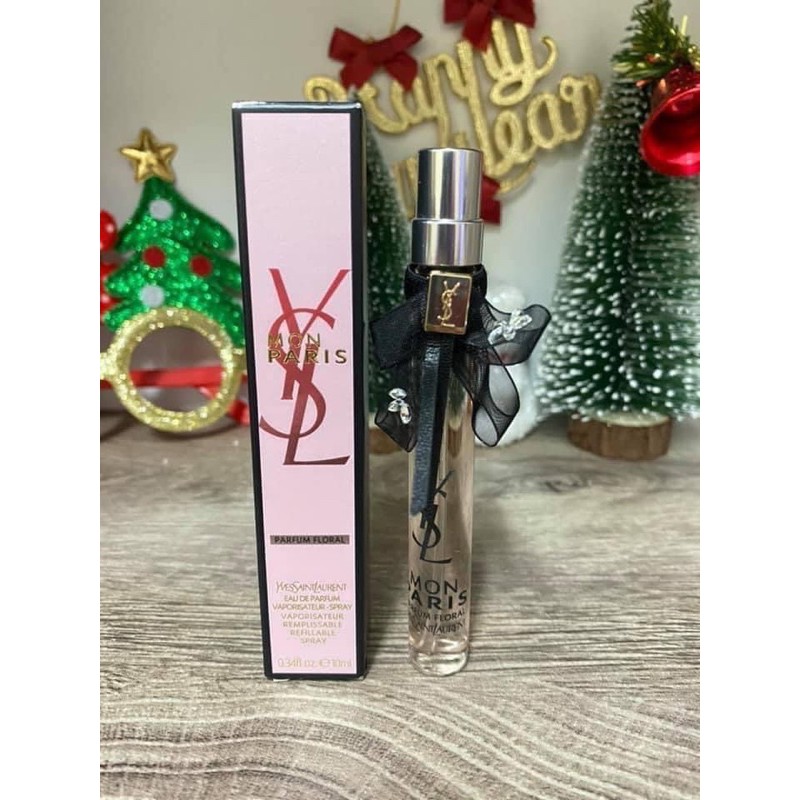 YSL MON PARIS PARFUM FLORAL 10ml (หัวสเปรย์) ของแท้