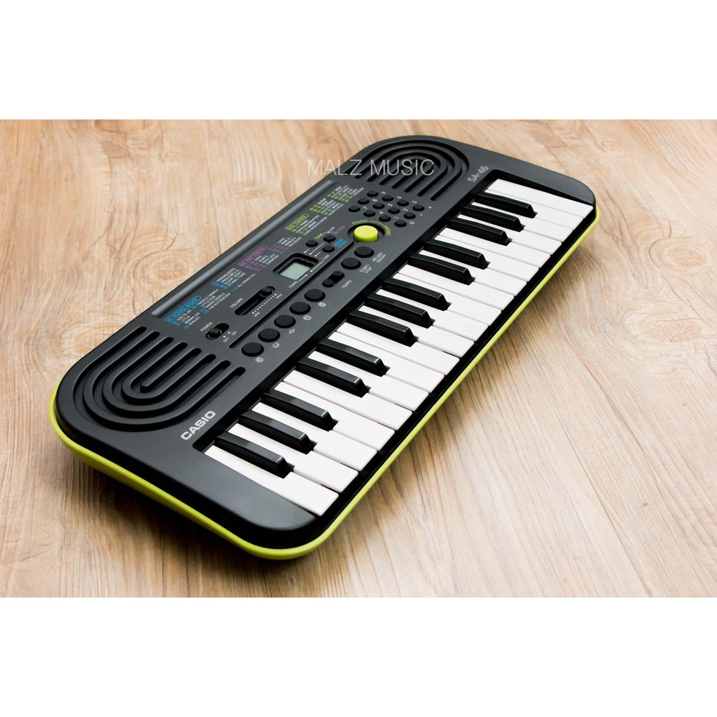 casio SA46 mini keyboards free adapter (คาสิโอ SA-46) - malzmusic ...