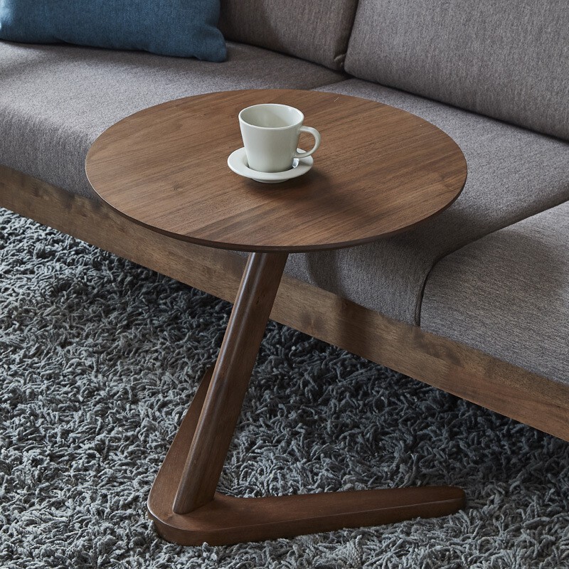 Ready Stock Nordic Solid Wood Small Coffee Table Special Offer Multifunctional Small Apartment Creative Rounded Corner Shopee Thailand