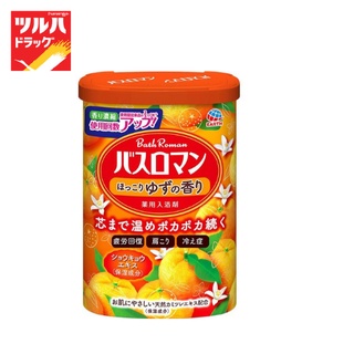 BATH ROMAN YUZU 660 G / บาธ โรมัน ผงผสมน้ำสำหรับแช่ตัว กลิ่น ส้มยูซุ 660 ก