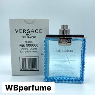 โปรปังๆลดหนักๆ 🥰 น้ำหอม  แท้100% Versace man eau Fraiche EDT 100ml Tester