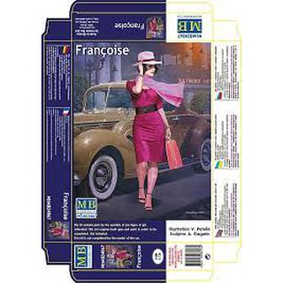 ฟิกเกอร์โมเดล Master Box Model 1/24 MB24067 "Dangerous Curves Series. Françoise"