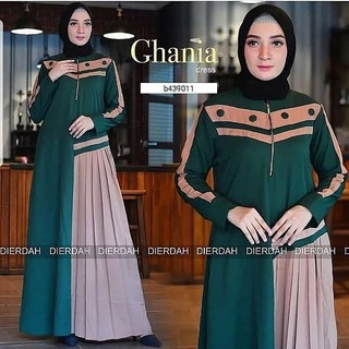 เสื้อคลุม Ghania DRESS เหมาะกับของขวัญมุสลิม สําหรับผู้หญิง 2020