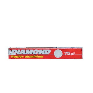 ไดมอนด์ อลูมิเนียมฟอยด์ 12 นิ้ว 75 ฟุต/Diamond Aluminum Foil, 12 inches, 75 feet