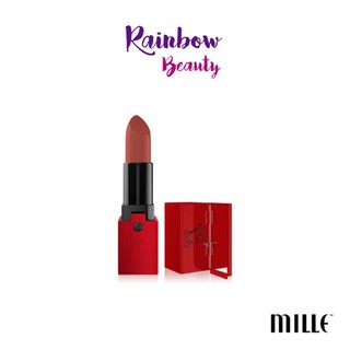 RainbowBeauty999: MILLE LOVE IS  LIPSTICK มิลเล่ เลิฟ อีส แพสชั่น ลิปสติก (4g.)