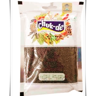 เมล็ดมัสตาร์ดสีดำ – Black Mustard Seeds (Kala Salso Dana) – Chuk-De (100 Grams)