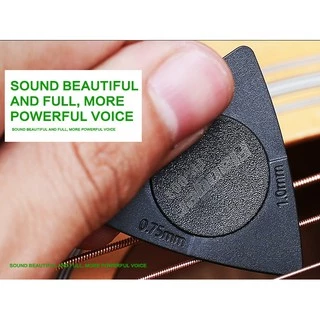 ปิ๊ก FLANGER Pick ของแท้ ปิ๊กกีต้าร์ 3 เหลี่ยม (3 ด้าน 3 ขนาด) Guitar pick