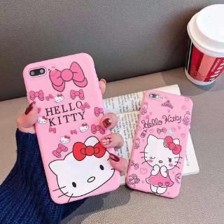 เคสโทรศัพท์มือถือลายการ์ตูนคิตตี้สําหรับ Samsung A32 A52 A72 A02 A02s A03s A12 A21s A10 A10s A20 A30 A20s A30s A50 A50s A70 A51 A71 S7 Edge S8 S9 S10 Plus S10 Lite S20 Ultra S20 Plus Note 9 Note 10 Note 10+ Plus Note 10 Lite