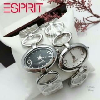 นาฬิกา Esprit สายเลส หน้าปัด2สีพร้อมส่ง ส่งฟรีคะ