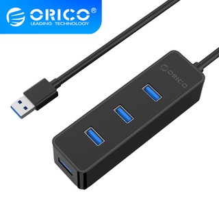 Orico ฮับ USB 3.0 4 พอร์ต แบบพกพา สําหรับแล็ปท็อป โน้ตบุ๊ก ORICO W5PH4-U3