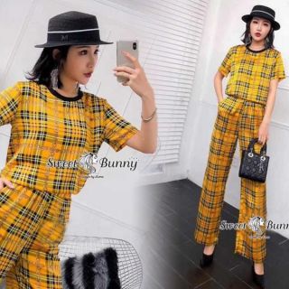 Sweet Bunny Present...  Yellow Color Check Set