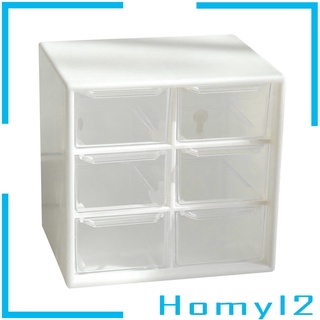 [Homyl2] กล่องลิ้นชักพลาสติกแบบติดผนัง 9 ช่องสําหรับจัดเก็บเครื่องสําอาง