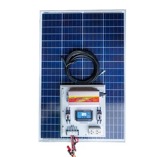 ชุดนอนนา 3000W suoer พร้อมแผง 100 วัตต์ (ไม่รวมแบต) ชุดคอนโทรล ชาร์จเจอร์ โซล่าเซลล์ พลังงานแสงอาทิตย์ 12Vและ 12Vto 220V
