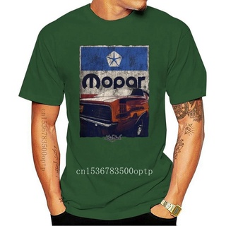 เสื้อยืดผ้าฝ้าย แขนสั้น พิมพ์ลาย Laid-Back USA Garage Mopar Grunge Cuda Pentastar สไตล์วินเทจ NIdgnl72MMnpkl91Size S-5XL