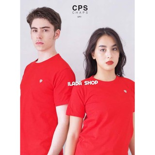 เสื้อยืดแขนสั้นสีพื้น CPS (S M L)