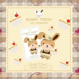 Bunnyfresh: French Vanilla แผ่นหอมบันนี่เฟรชกลิ่น วนิลา