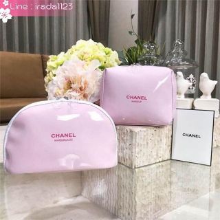 Chanel Cosmetic Pouch Value Set  ของแท้ ราคาถูก