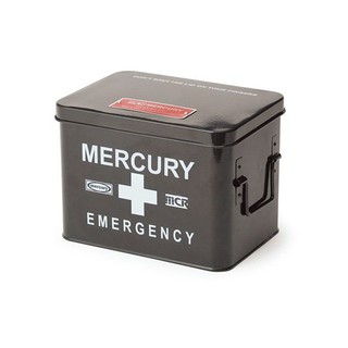 Mercury Emergency box กล่องยาฉุกเฉินสีดำ