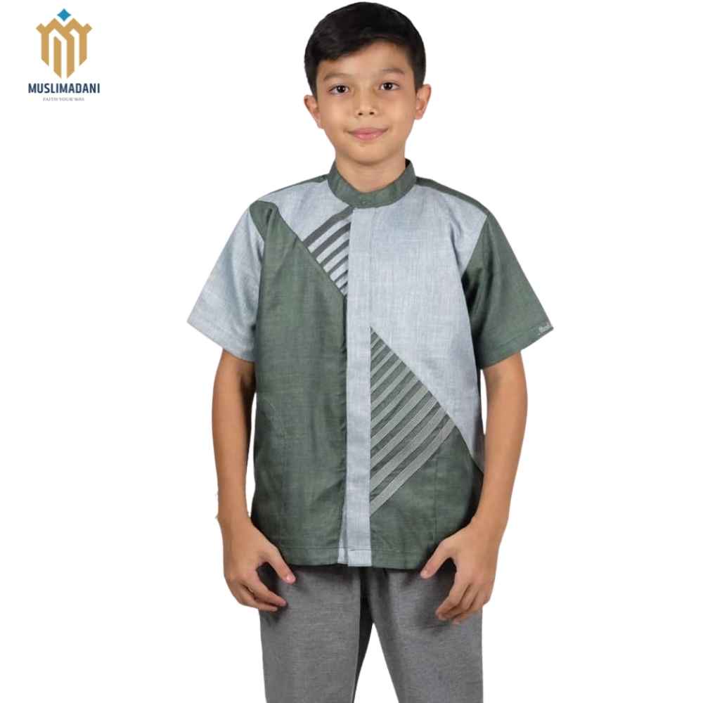 Koko AZKAR แขนสั้น Musliadani R-1150 Koko Teen Short Sleeve Koko Kids