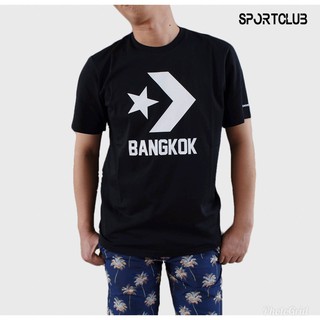 เสื้อยืดใหม่CONVERSE เสื้อแขนสั้น  CONVERSE STAR CHEVRON BONGKOK TEE  แท้ 100%ขนาดเต็มS-3XL