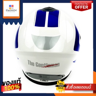 RYUKENหมวกเต็มใบปิดคาง GENTLEMAN สีขาวRYUKEN FULL HELMET DARGON MATTE WHITE