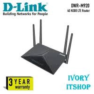 DWR-M920 D-Link 4G WiFi 300Mbps LTE Router DWR M920/ivoryitshop