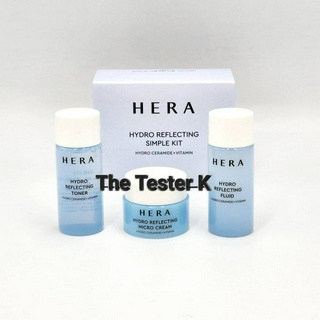 #พร้อมส่ง /Exp.22/2/26 #เซตตัวใหม่ Hera #ผิวอิ่มฟู นุ่มเด้ง อ่อนเยาว์ #Hera Hydro Reflecting Simple Kit 3items