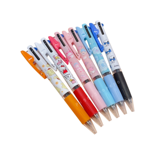 60 กว่าลาย ปากกา Uni Jetstream 3 สี ลาย sanrio disneys