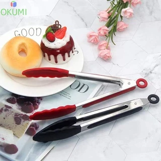 OKUMI_SHOP ที่คีบอาหาร ที่คีบซีลิโคน ที่คีบผลไม้ ที่คีบสแตนเลส ที่คีบอาหารล็อคเก็บได้