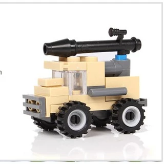 เลโก้ ทหาร รถต่อสู้ รถถัง รถทหาร กล่องเล็ก 23-37 ชิ้น /1 กล่อง Small lego