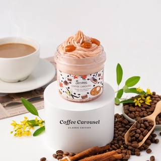 สบู่สครับ วิปนุ่มอาบน้ำ Scrubbit : Coffee Carousel กลิ่นวานิลาแกแฟ หอมละมุน