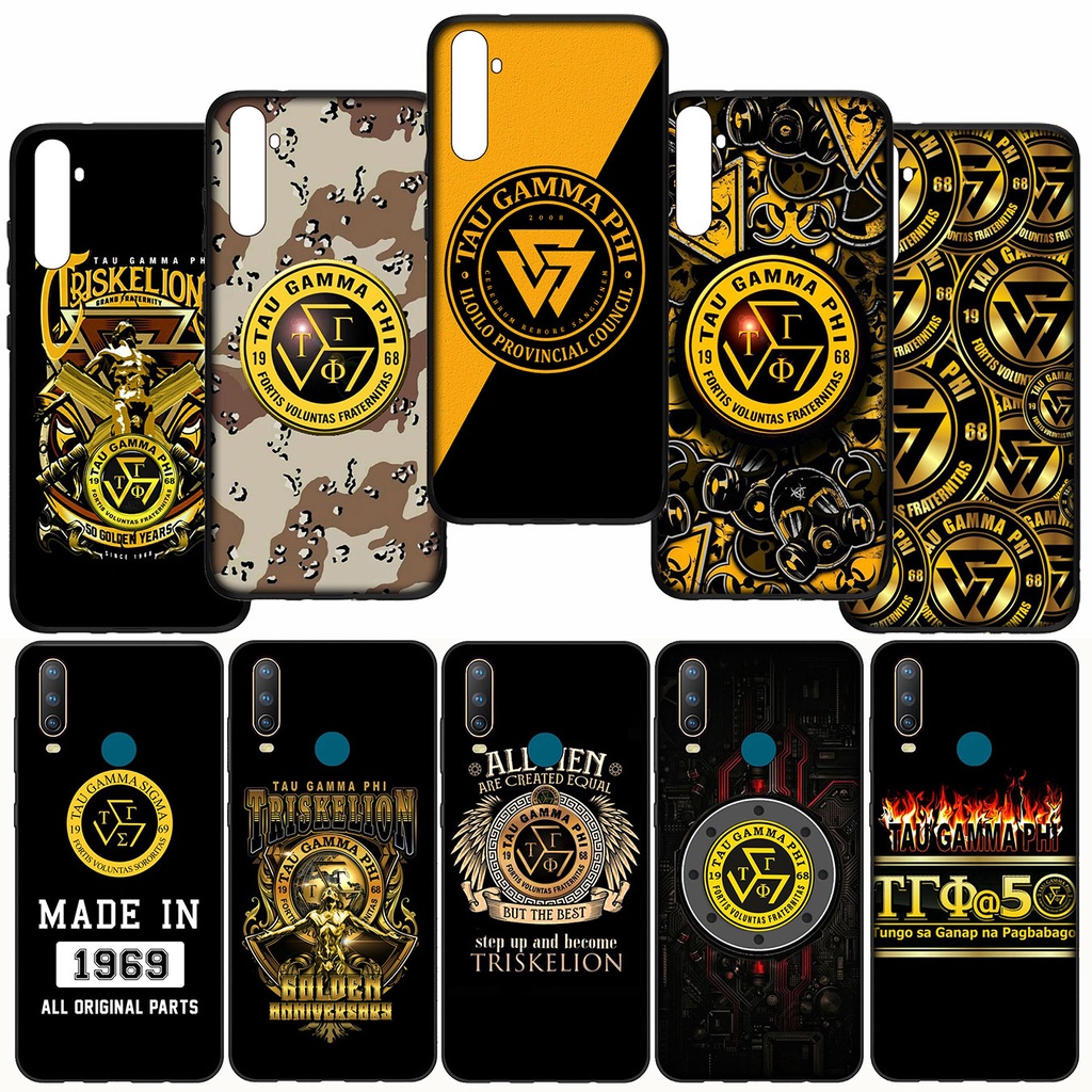 ปลอกซิลิโคน Huawei Y7 Y9 Prime Y7Prime Y9Prime 2018 2019 ฝาครอบ FC98 Triskelion TAU Gamma Phi นุ่มเค