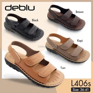 รองเท้าแตะหญิงรัดส้นเพื่อสุขภาพ DEBLU รุ่น L406S