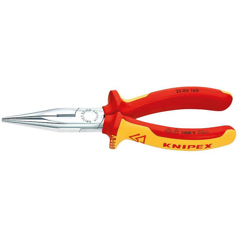 Knipex คีมปากแหลม Radio Plier VDE รุ่น 2506160 Made in Germany