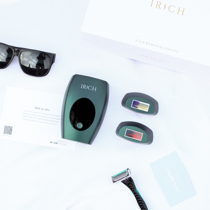 เครื่องเลเซอร์กำจัดขน IRICH SPA 999,999 ช็อต + หัวฟื้นฟูผิว 999,999 ช็อต