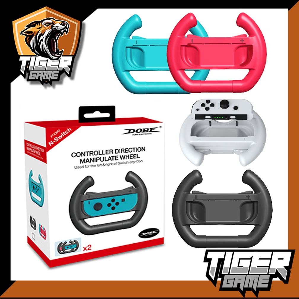 Dobe พวงมาลัย Joy-Con Nintendo Switch (Switch Controller Direction Manipulate Wheel)(พวงมาลัยจอยคอน)