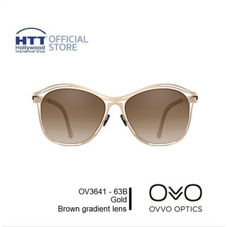 OVVO แว่นตากันแดด OVVO 3641-63B กรอบแว่นไทเทเนียม เลนส์ Zeiss เบา ทนทาน ไม่ก่อให้เกิดอาการแพ้ Handmade in EU