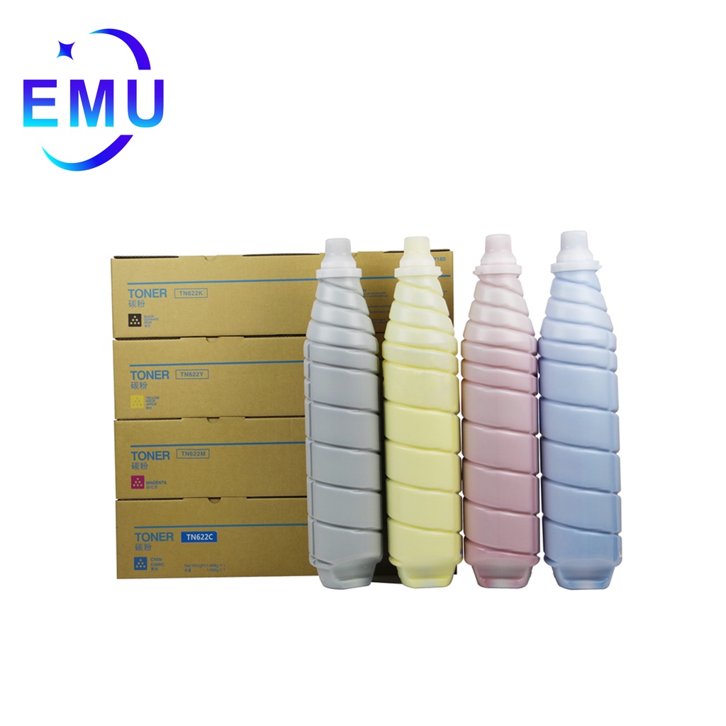 TN622 เครื่องพิมพ์ตลับหมึกคุณภาพสูง TN622 ตลับหมึกสําหรับ Konica Minolta Bizhub PRESS C1085/1100/608