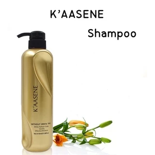 แชมพู KAASENE ของแท้ สีทองรุ่นเดิม ทำความสะอาดล้ำลึก พร้อมบำรุง ผมนุ่นลื่น มีน้ำหนัก ผมไม่พันกัน กลิ่มหอมขวดใหญ่ 618 ml