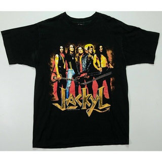 เสื้อยืดลําลอง แขนสั้น พิมพ์ลาย Jackyl Giant Rock Me Roll Me Off Tour 1993 สไตล์วินเทจ สําหรับผู้ชาย