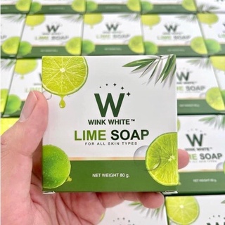 WINK WHITE LIME SOAP สบู่มะนาว