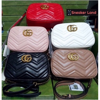 กระเป๋า Gucci GG Marmont Small Matelassé Shoulder Bag