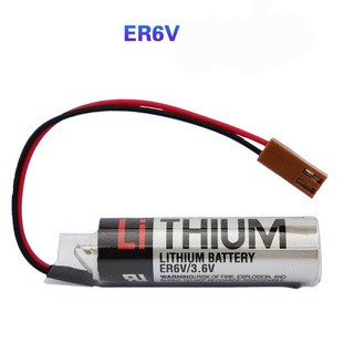 ใหม่ ER6V/3.6V 2400MAh PLC อุตสาหกรรมแบตเตอรี่ปลั๊กสำหรับ TOSHIBA ER6V/3.6V
2400MAh แบตเตอรี่