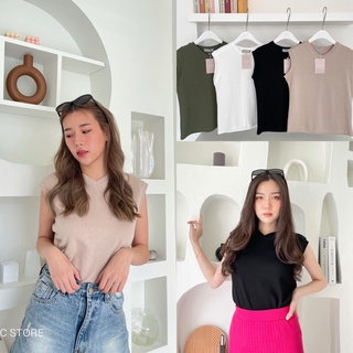 SATU | Basic t-shirt เสื้อยืดคอวี