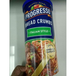 ( พร้อมส่ง )Progresso Italian Bread Crumbs ขนมปังป่น แบบ อิตาเลี่ยน ปรุงรส 425 กรัม